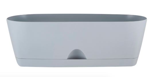 Ящик балконный InGreen Amsterdam,40см,утренний туман